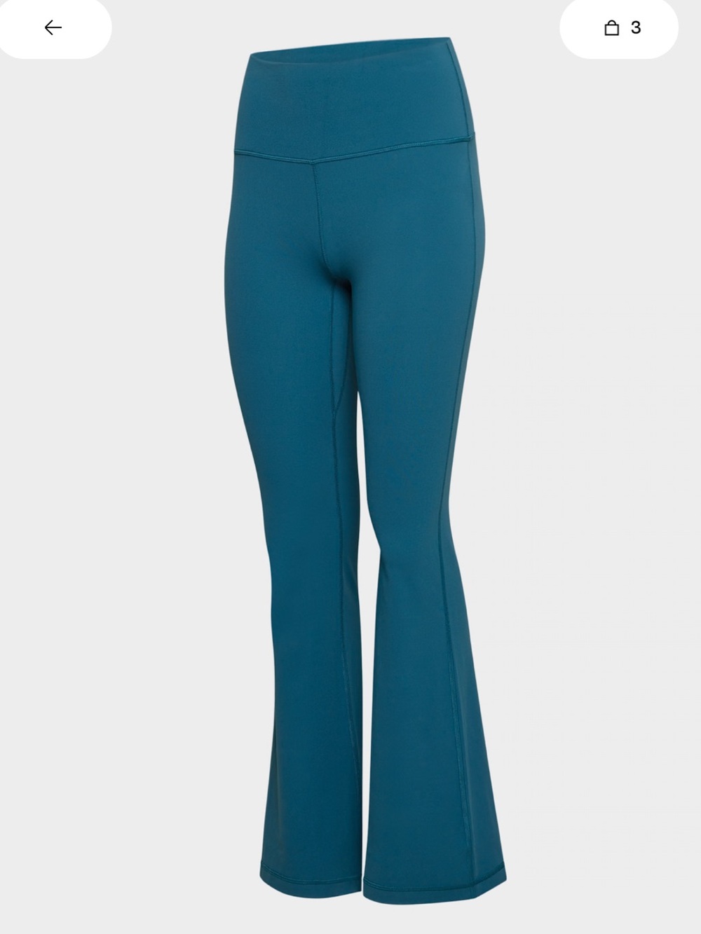 BUTTER Cheeky Hi-Rise Flare 30” Legging